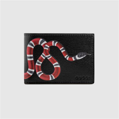 gucci green snakeskin wallet|Gucci wallet snake original.